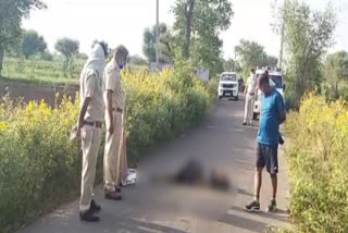 सूरजगढ़ में अधेड़ का शव, Dead body in Surajgarh