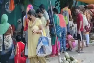 Mehrauli vegetable market