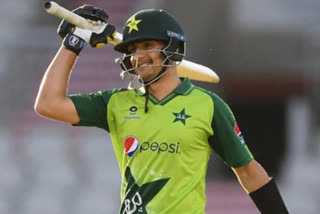 eng vs pak 3rd t20i haider ali is first pakistan batsman to score 50 on t20i debut