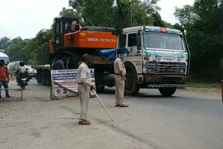 कोडरमा में सघन वाहन चेकिंग अभियान, vehicle checking campaign in koderma