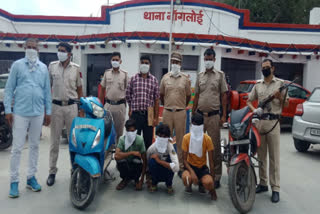 Nangloi police caught 5 accused of robbing cab to go to Murthal to eat paranthas