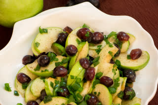 Green Apple Salad, Salad Recipes, Continental Salad Recipes, Benefits of Green apples