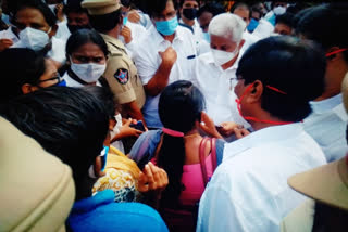 Gurukul School guest teachers have asked MP Vijayasai Reddy to help them financially