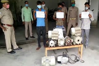 Three thieves arrested with stolen goods in Noida