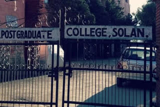 Professor slaped a student in PG College Solan