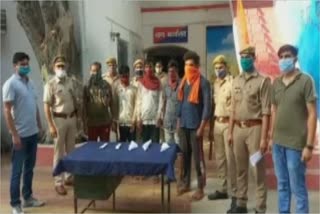 five thieves of sriya gang arrested in saharanpur uttar pradesh