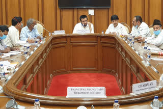 Minority Welfare Committee meeting held in Delhi Legislative Assembly