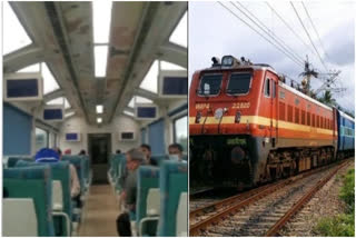 Indian railways held trail run of Vistadome coaches in Banihal-Baramulla sections