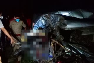 amravati latest news  amravati accident news  paratwada dharni accident  अमरावती लेटेस्ट न्यूज  अमरावती अपघात न्यूज  परतवाडा धारणी महामार्ग अपघात न्यूज