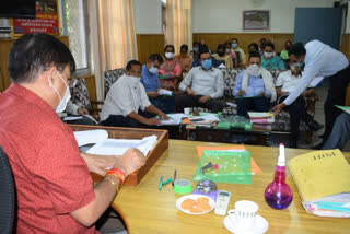 SDM Dehra took review meeting