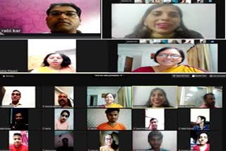 organized a national webinar at shyam lal college in delhi