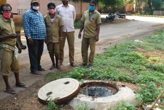 ಒಳಚರಂಡಿ ಅವ್ಯವಸ್ಥೆ