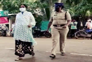 Wife arrested for killing husband in cheyyeru agraharam