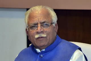 cm khattar corona report positive