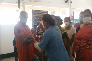 Health Worker Protest In Golaghat Kushal Konwor hospital