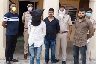 robbery accused arrested, Tijara police news