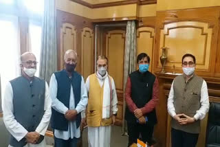 all political party meeting in Shimla