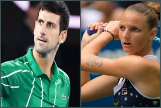 Djokovic in the third round, top seed Pliskova out