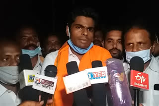TN BJP vice president Annamalai
