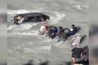 car accident in kaza of lahaul spiti