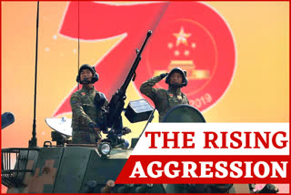 Chinese tank crew members salute during a parade to commemorate the 70th anniversary of the founding of Communist China in Beijing.(File)