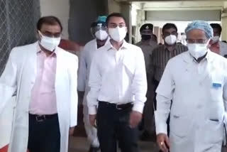 Collector inspected Hospital, अजमेर न्यूज़