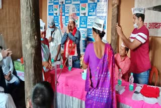 National Observer of Aam Aadmi Party is busy preparation of election karbi anglong assam etv bharat news