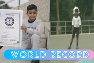 Pranav Chauhan, Ludhiana, Guinness World Records, skates blindfolded