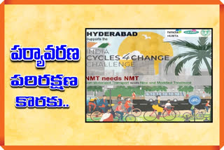 indian cycle for Change Challenge in telangana