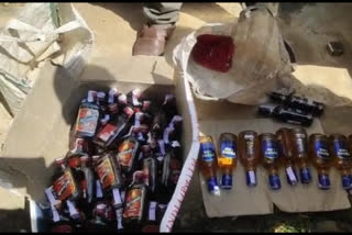 villagers seized huge amount of liqour