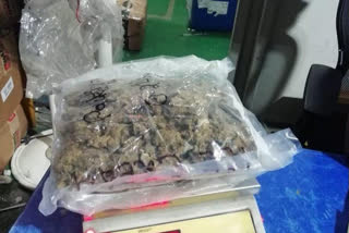 custom seized marijuana at IGI airport delhi