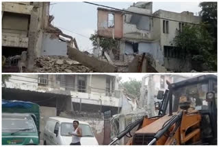 Building collapsed in Mayapuri no casualties