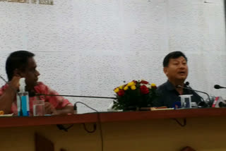 minister chandan brahma pressmeet guwahati