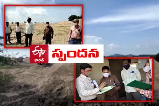 officers take actions on sand mafiya in manuguru