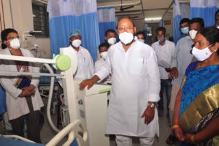 janagama mla muthireddy yadagiri reddy visit area hospital