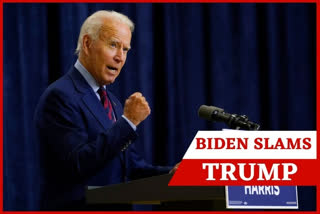 Biden slams Trump