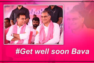 ktr tweeted about harish rao