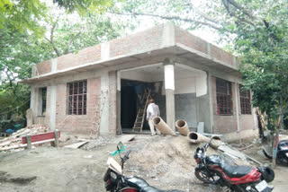 Construction work of Ayurvedic dispensary resumed in Palam