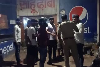 fight in dhaba in bilaspur