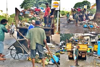 belagavi city domestic garbage Disposal Management failure