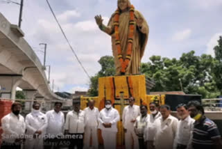 tdp pays tributes to mother teresa in secundrabad