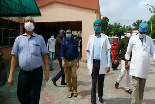 The rejuvenation team inspected the district hospital