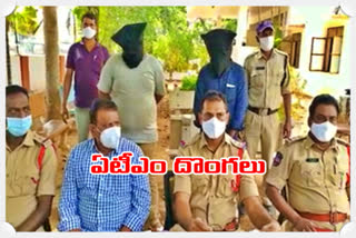 ATM thieves arrested in patancheru in sangareddy district