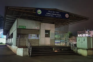 Power disconnection at BRTS bus station