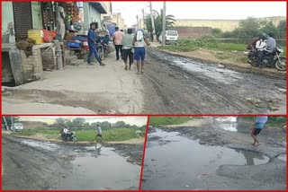 People are facing problems due to deterioration of Firni road in Alipur area