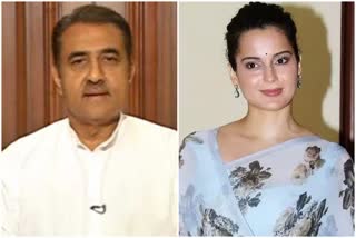 Praful Patel and Kangana Ranaut