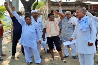 Bharatiya Kisan Union protests against agricultural ordinance in sonipat