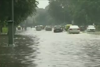 waterlogging in delhi