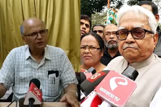 biman basu and rabin deb are in loggerhead in party meeting