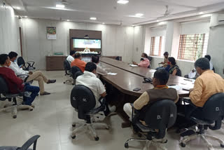 Chief Minister discusses with Masod's sarpanch through video conferencing